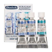 Schmincke Horadam Aquarell Super Granulating Deep Sea Set 3 x 5ml