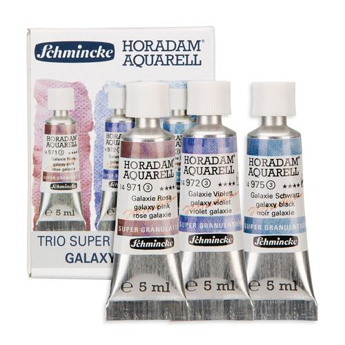 Image of Schmincke Horadam Aquarell Super Granulating Galaxy Set 3 x 5ml