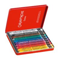 Caran d'Ache Neocolor II Aquarelle Watersoluble Wax Pastel Sets