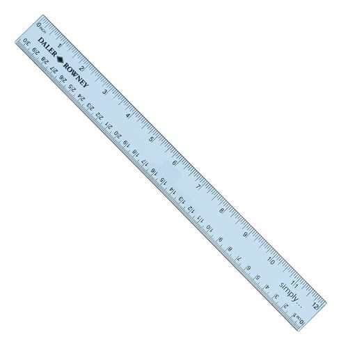 Image of Daler Rowney Simply Shatterproof Plastic Ruler