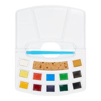 Talens Art Creation 12 Half Pan Watercolour Pocket Box