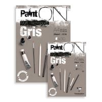 Clairefontaine Paint'ON Multi Technique Grey Paper Pads