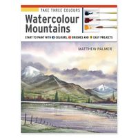 Take Three Colours Watercolour Mountains by Matthew Palmer