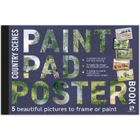 Paint Pad Poster Book - Country Scenes
