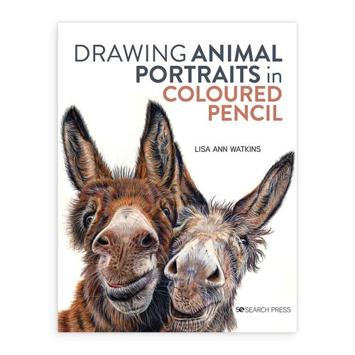Image of Drawing Animal Portraits in Coloured Pencil by Lisa Watkins