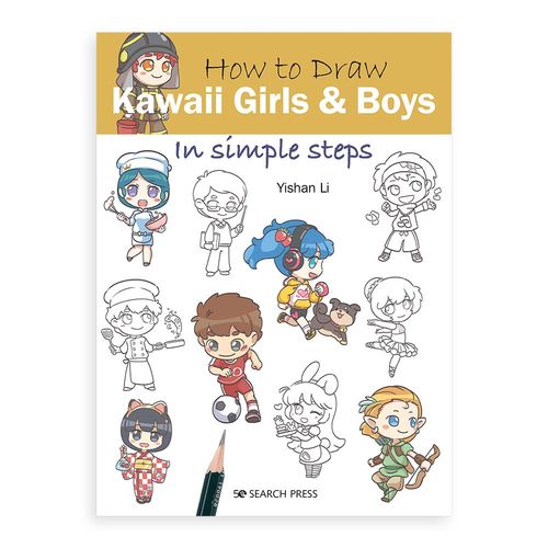 Image of How to Draw Kawaii Girls & Boys by Yishan Li