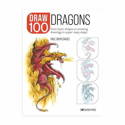 Image of Draw 100 Dragons by Paul Bryn Davies