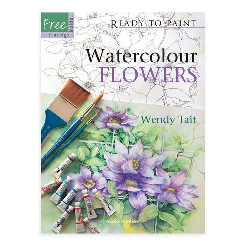 Image of Ready to Paint Watercolour Flowers