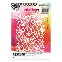 Carabelle Studio Art Printing Texture Plate Scalloped