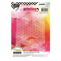 Carabelle Studio Art Printing Texture Waves and Chevrons
