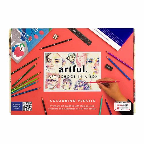 Image of Artful Let’s Learn Colouring Pencils Starter Box 