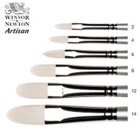 Winsor & Newton Artisan Brushes - Filbert Long Handle