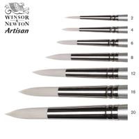 Winsor & Newton Artisan Brushes - ROUND - Long Handle