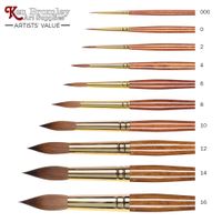 Ken Bromley Artists' Value Kolinsky Sable Round Brush