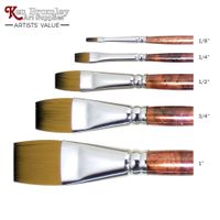 Bromleys Artists' Value Flat Panache Brush