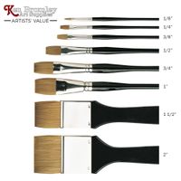 Bromleys Artists' Value Flat Profile Brush