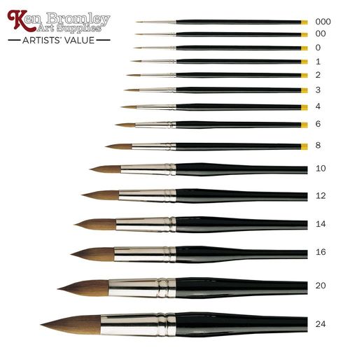 Image of Ken Bromley Artists' Value Round Profile Brush