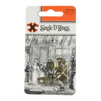 Single D Rings - Pack of 4