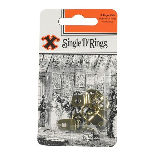 Image of Single D Rings - Pack of 4