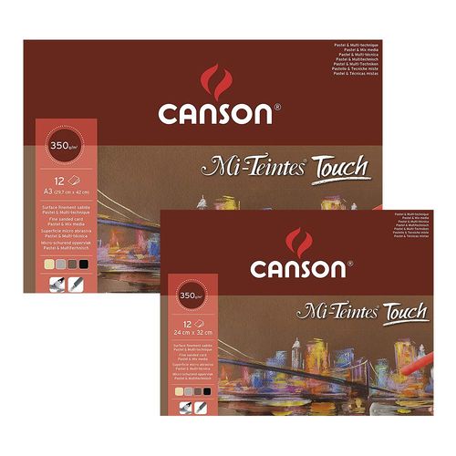 Image of Canson Mi-Teintes Touch Pastel Paper Pads