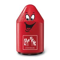 Caran d'Ache 2 Hole Red Smiley Face Pencil Sharpener