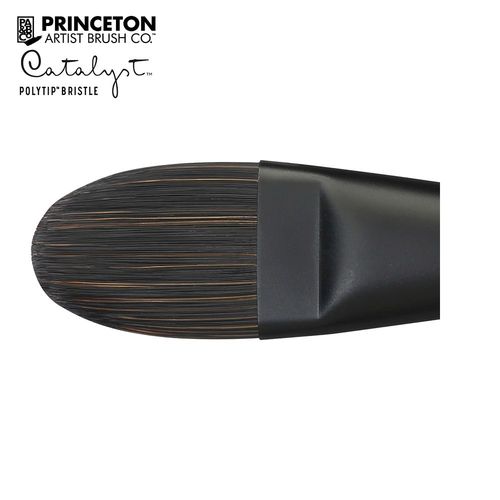 Image of Princeton Catalyst Polytip Bristle Filbert Brush