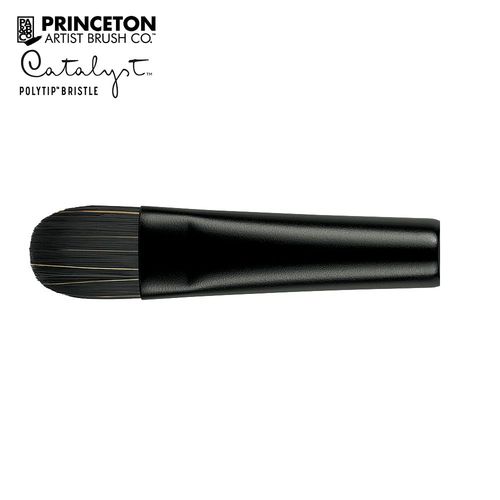 Image of Princeton Catalyst Polytip Bristle Short Filbert Brush