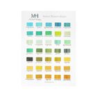Thumbnail 4 of Michael Harding Artists Watercolour Hand Painted Colour Chart