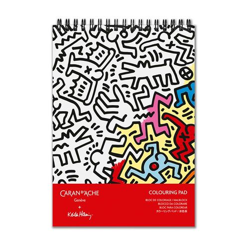 Image of Caran d’Ache Keith Haring Special Edition A5 Colouring Pad