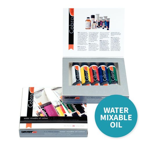 Image of Cobra Artist Water Mixable Oil Colour Starter Set