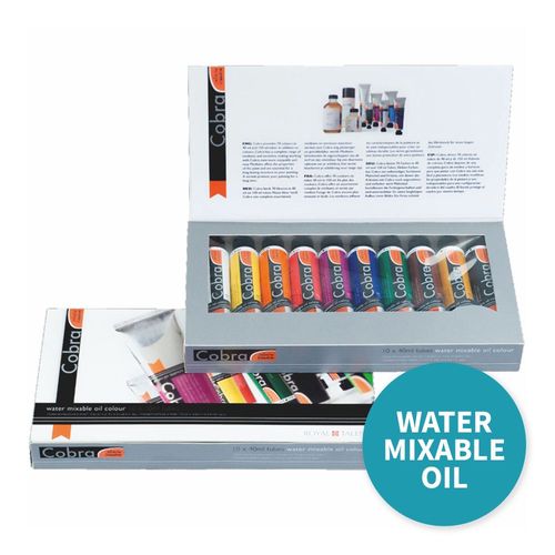 Image of Cobra Artist Water Mixable Oil Colour Value Pack