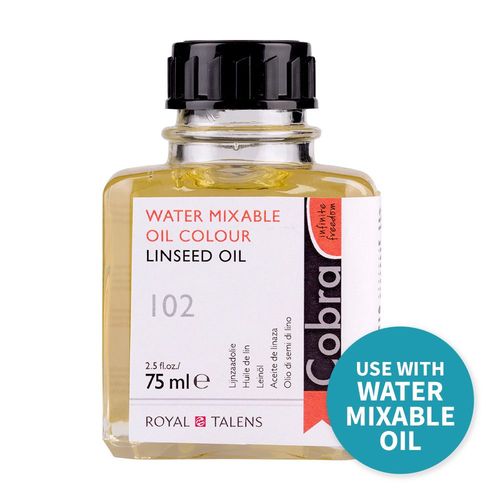 Image of Cobra Water-Mixable Linseed Oil