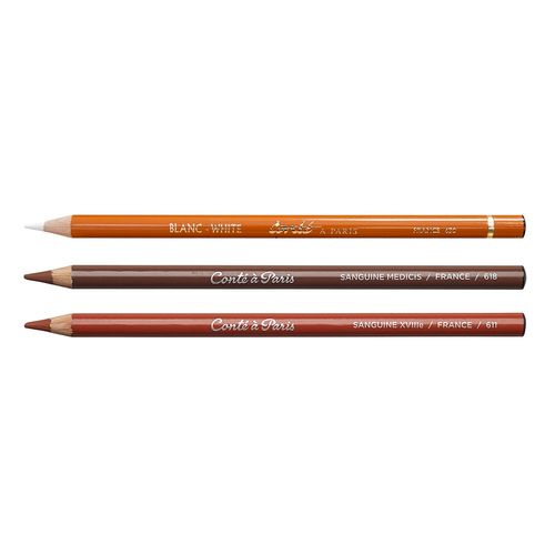 Image of Conte Coloured Sketching Pencil