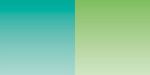 Daler Rowney Aquafine Watercolour Half Pan Twin Sets Viridian Hue/Leaf Green