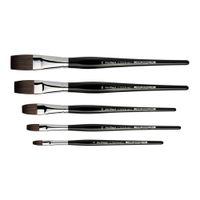 da Vinci Series 374 Hobby & School Brushes Flat