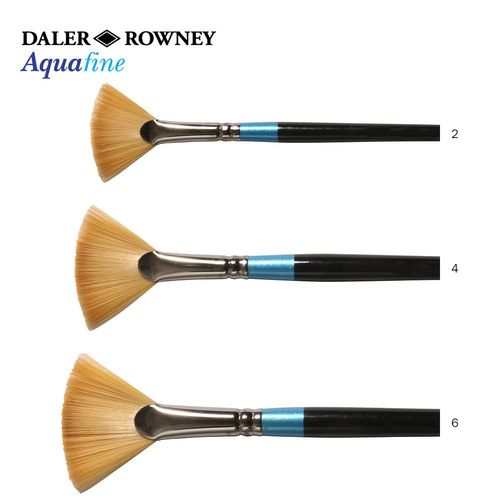 Image of Daler Rowney Aquafine Fan Blender Brush