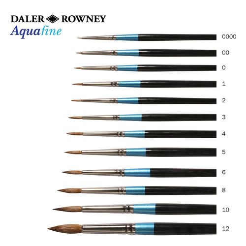 Image of Daler Rowney Aquafine Sable Round Brush