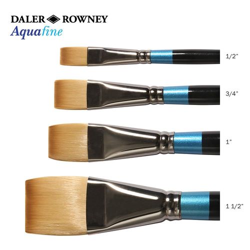 Image of Daler Rowney Aquafine Short Flat Brush