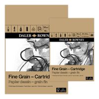 Daler Rowney Fine Grain 160gsm Cartridge Pad
