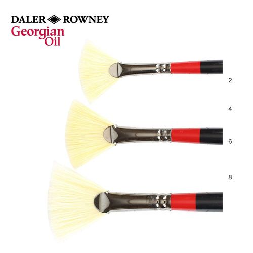 Image of Daler Rowney Georgian Fan Brush