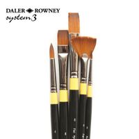 Daler Rowney System 3 Filbert Brushes Short Handle Series 67 - Sitaram  Stationers