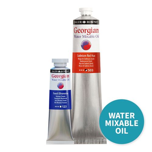 Image of Daler Rowney Georgian Water Mixable Oil Colours
