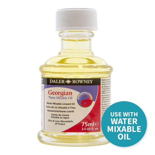Image of Daler Rowney Georgian Water Mixable Linseed Oil
