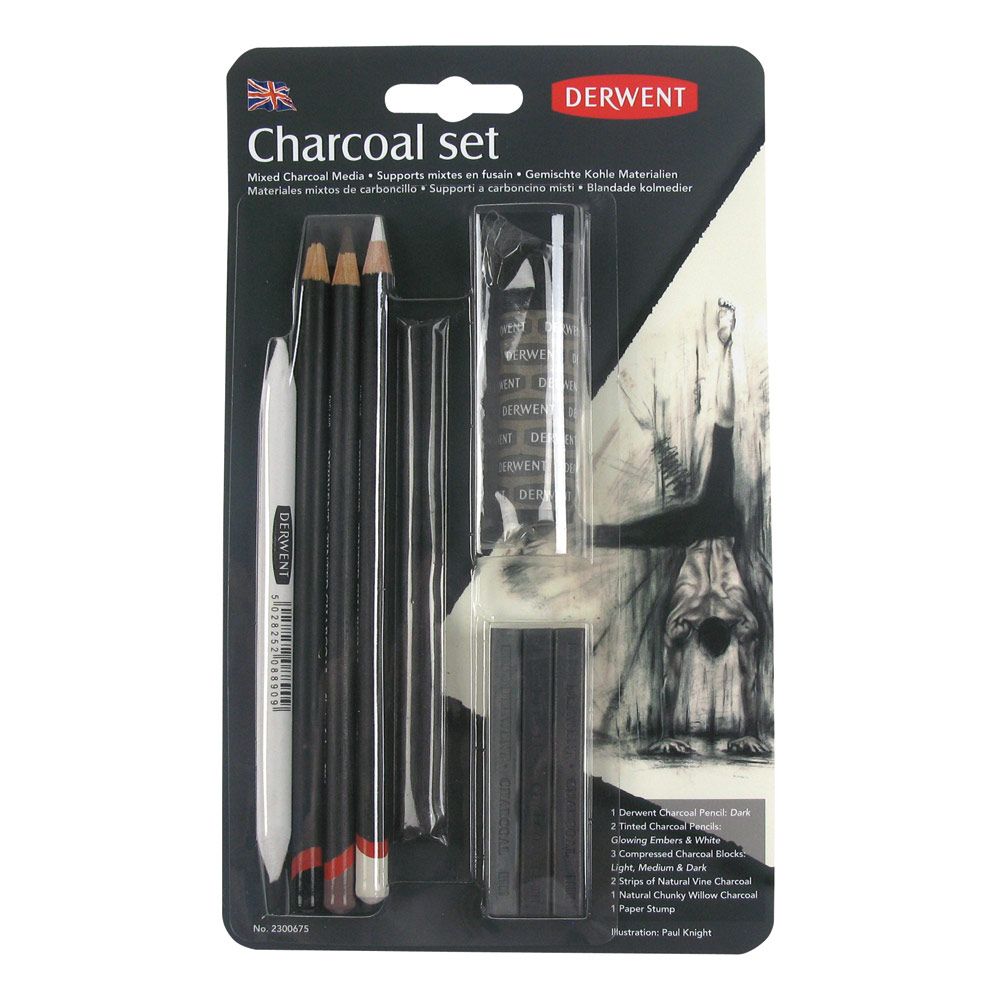 Derwent : Charcoal Set  Jackson's Art Supplies