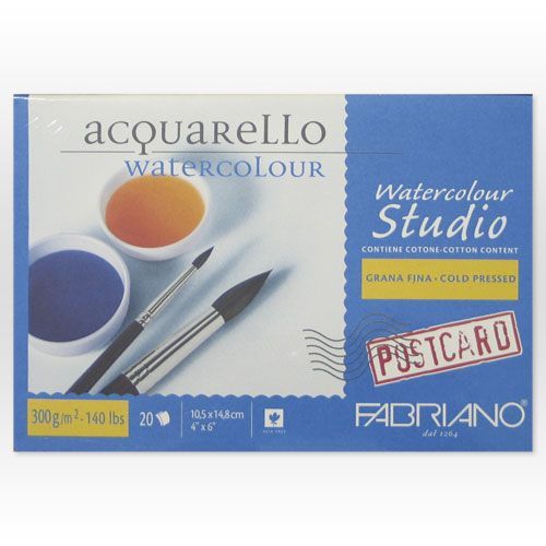 Image of Fabriano Watercolour Post Cards