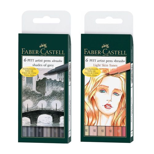 Image of Faber-Castell PITT Artists' Brush Pen Wallets
