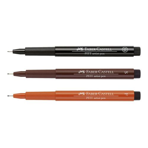 Image of Faber Castell PITT Artist Fineliner Pens