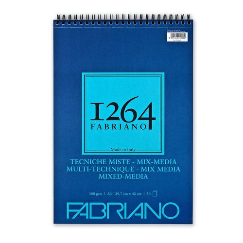 Image of Fabriano 1264 Mixed Media Paper Pads