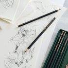 Thumbnail 4 of Faber Castell PITT Graphite Matt Pencil Tin of 6