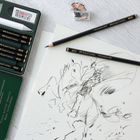 Thumbnail 5 of Faber Castell PITT Graphite Matt Pencil 11 Piece Tin Set